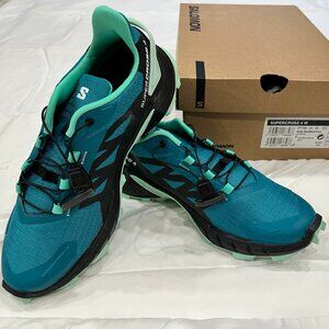 Women's Salomon Supercross 4 - Size 6 Wide - Harbor Blue
